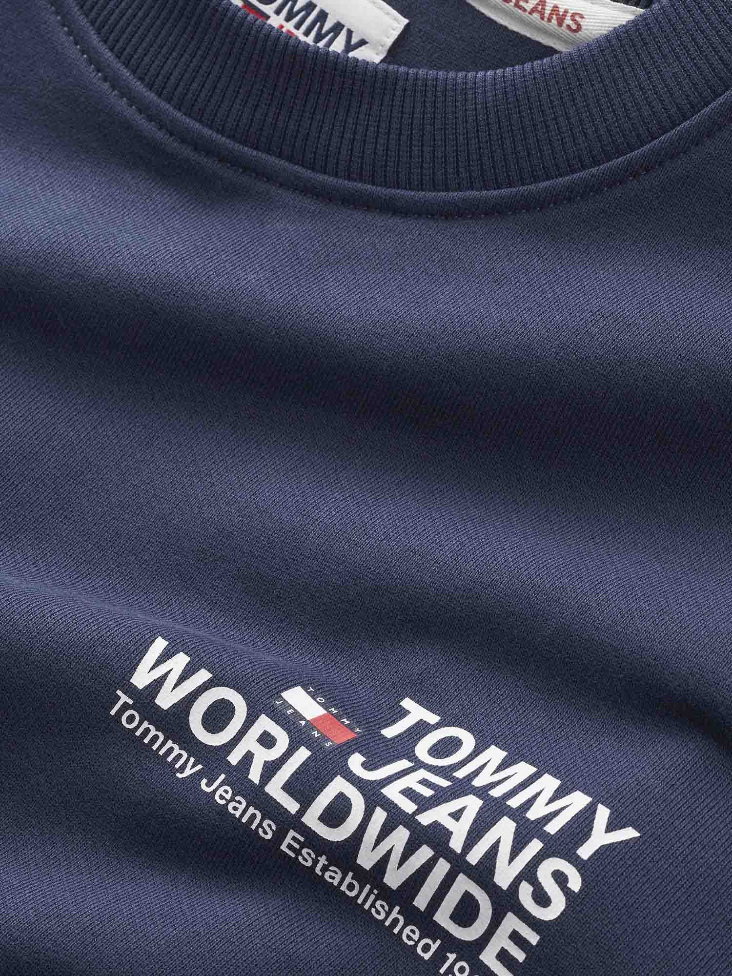 Felpe Blu Scuro Tommy Jeans