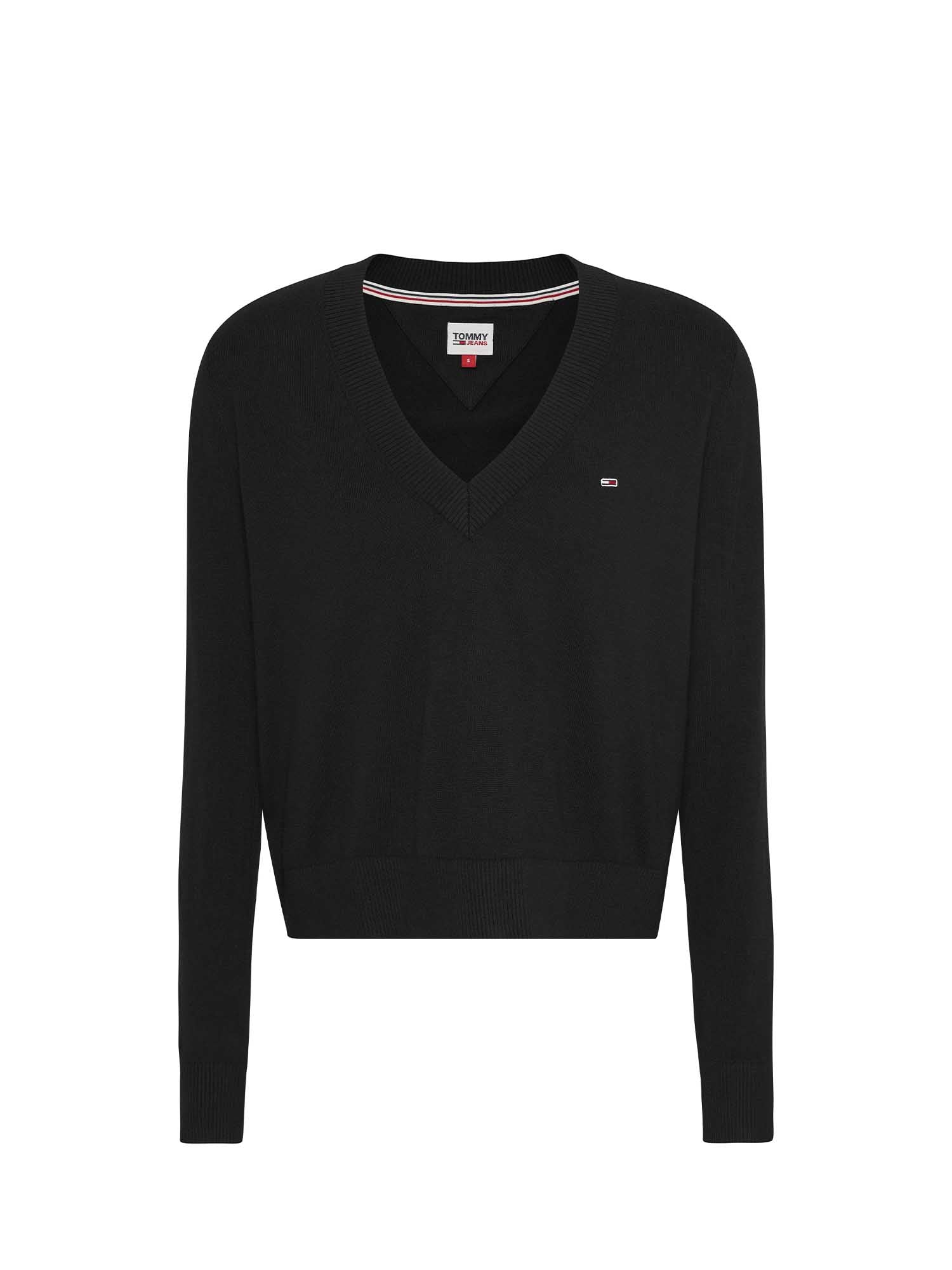 Maglioncini Nero Tommy Jeans