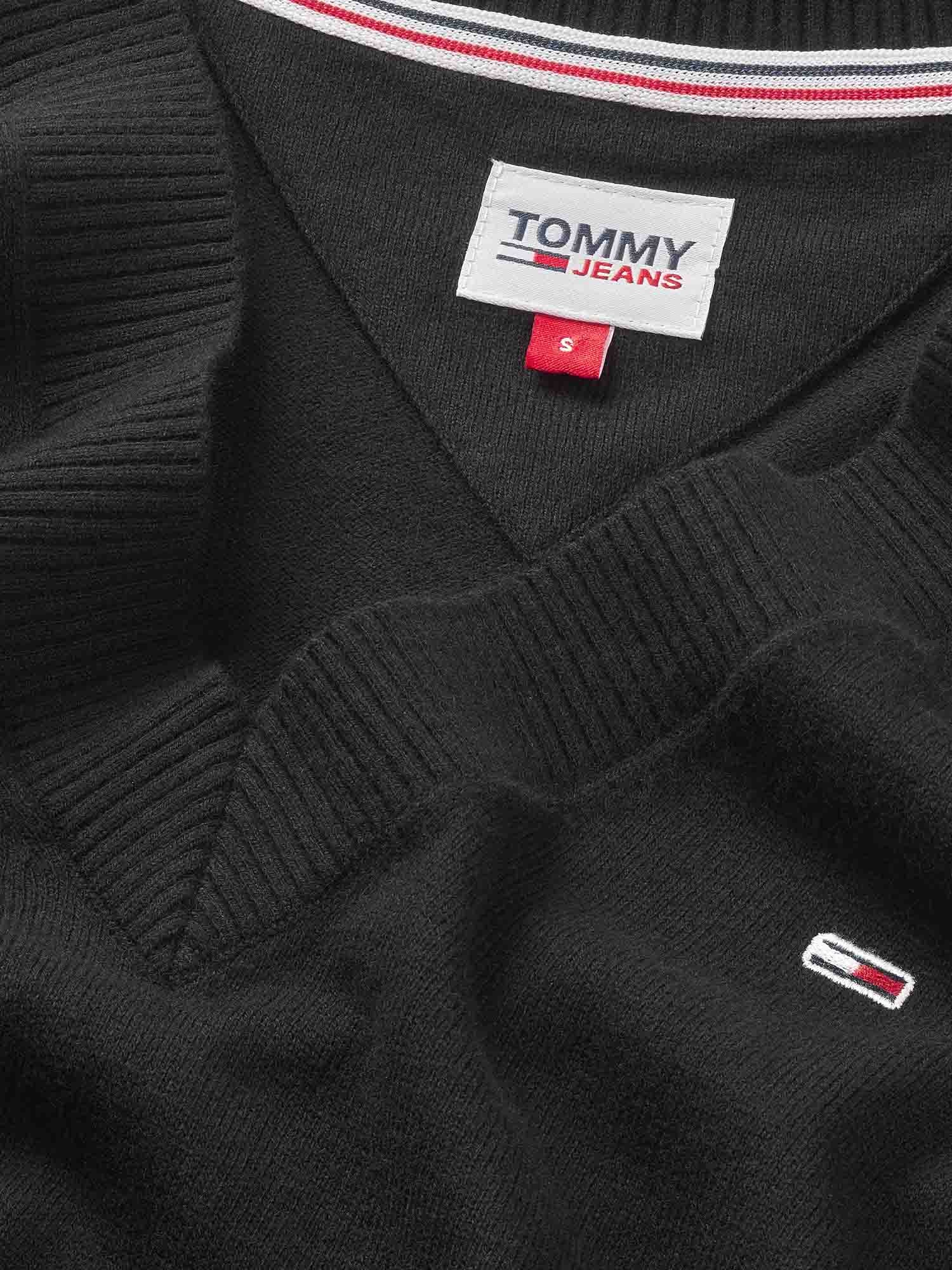 Maglioncini Nero Tommy Jeans
