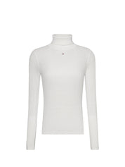 Maglie a collo alto Bianco Tommy Jeans