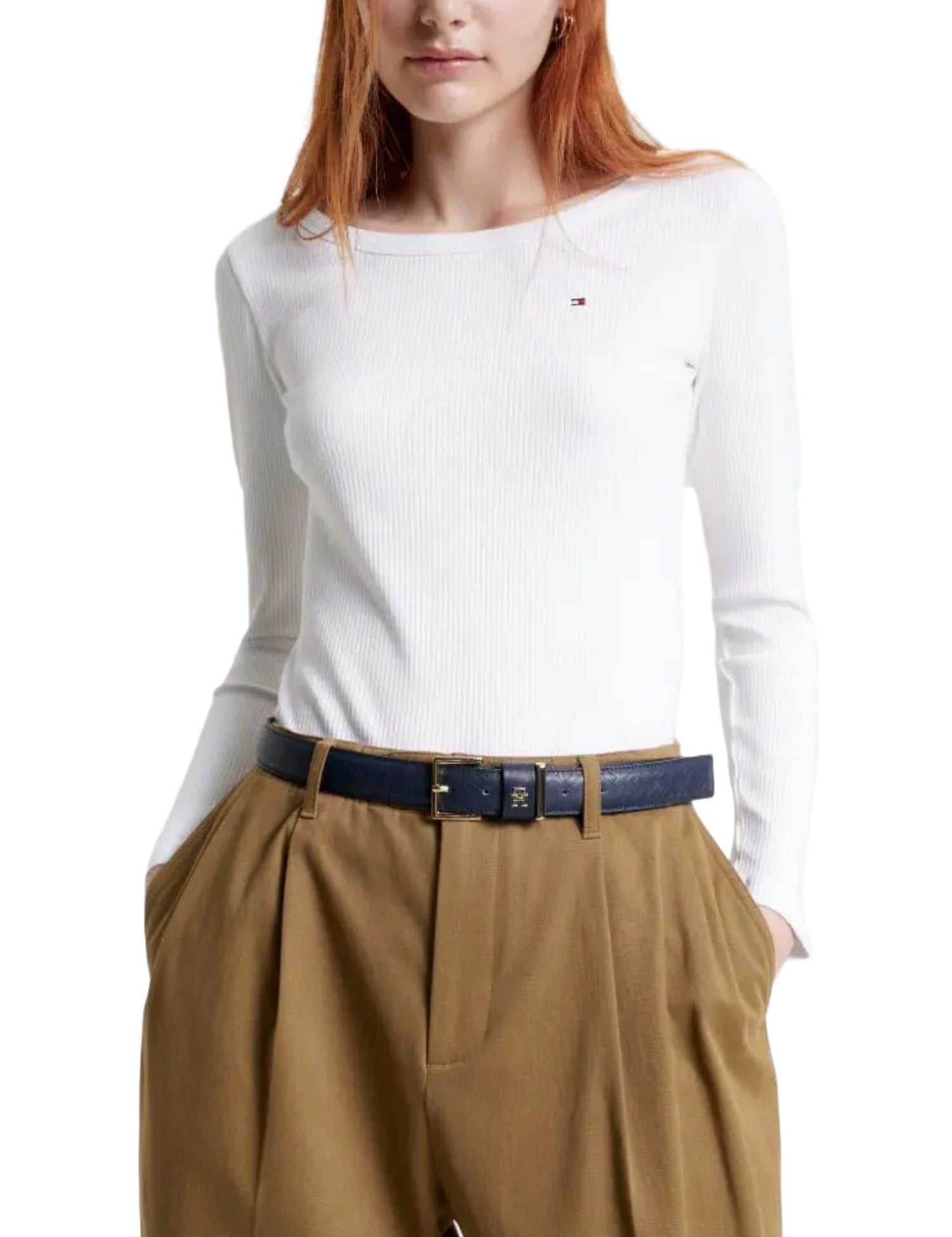 T-shirt Beige Tommy Hilfiger