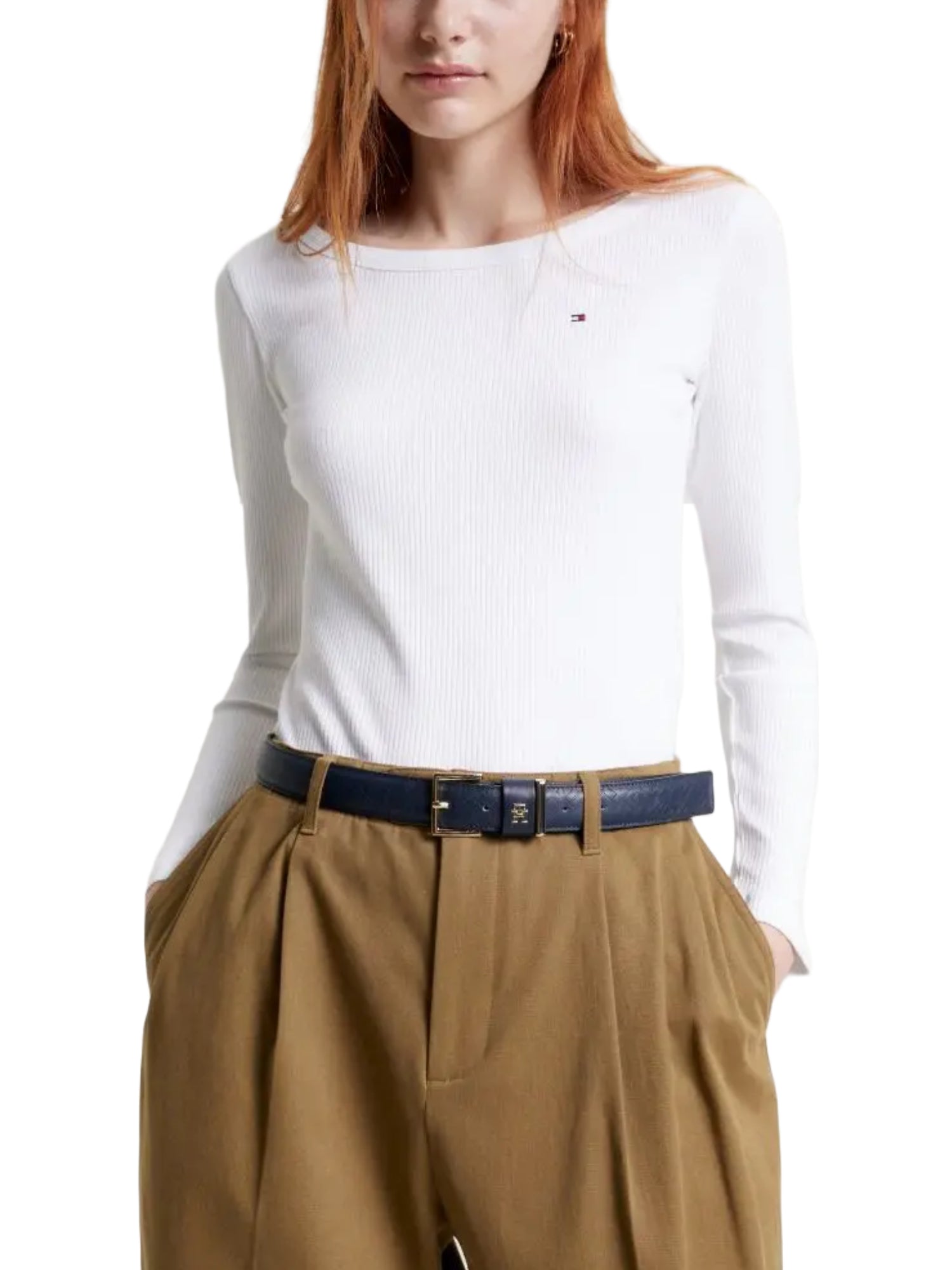 T-shirt Beige Tommy Hilfiger