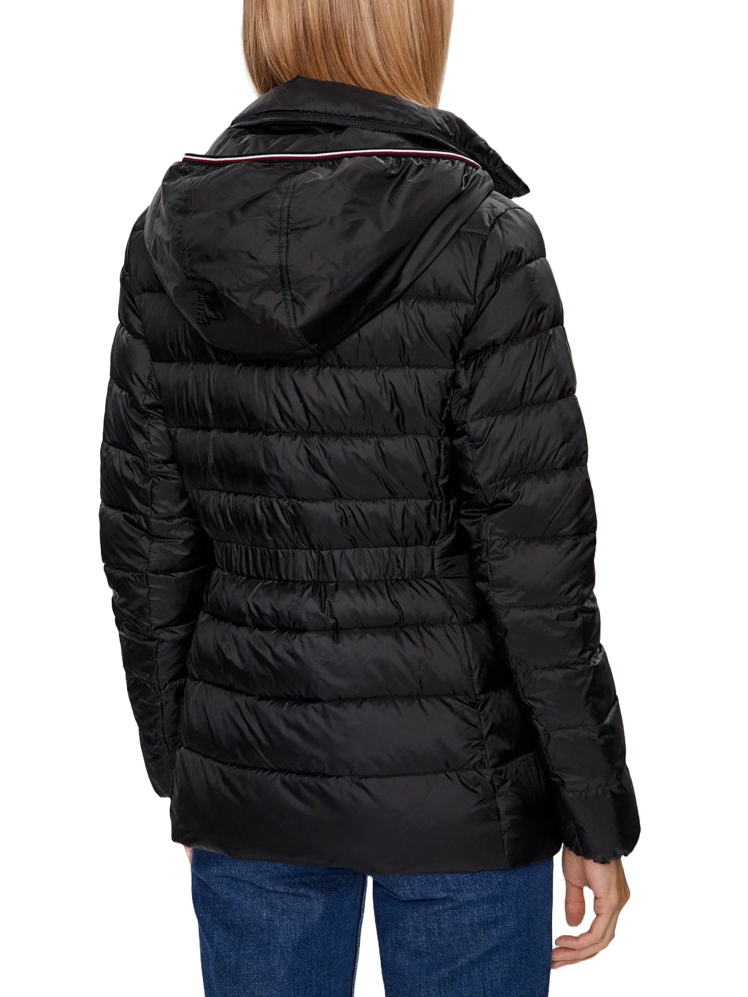 Piumini Nero Tommy Hilfiger