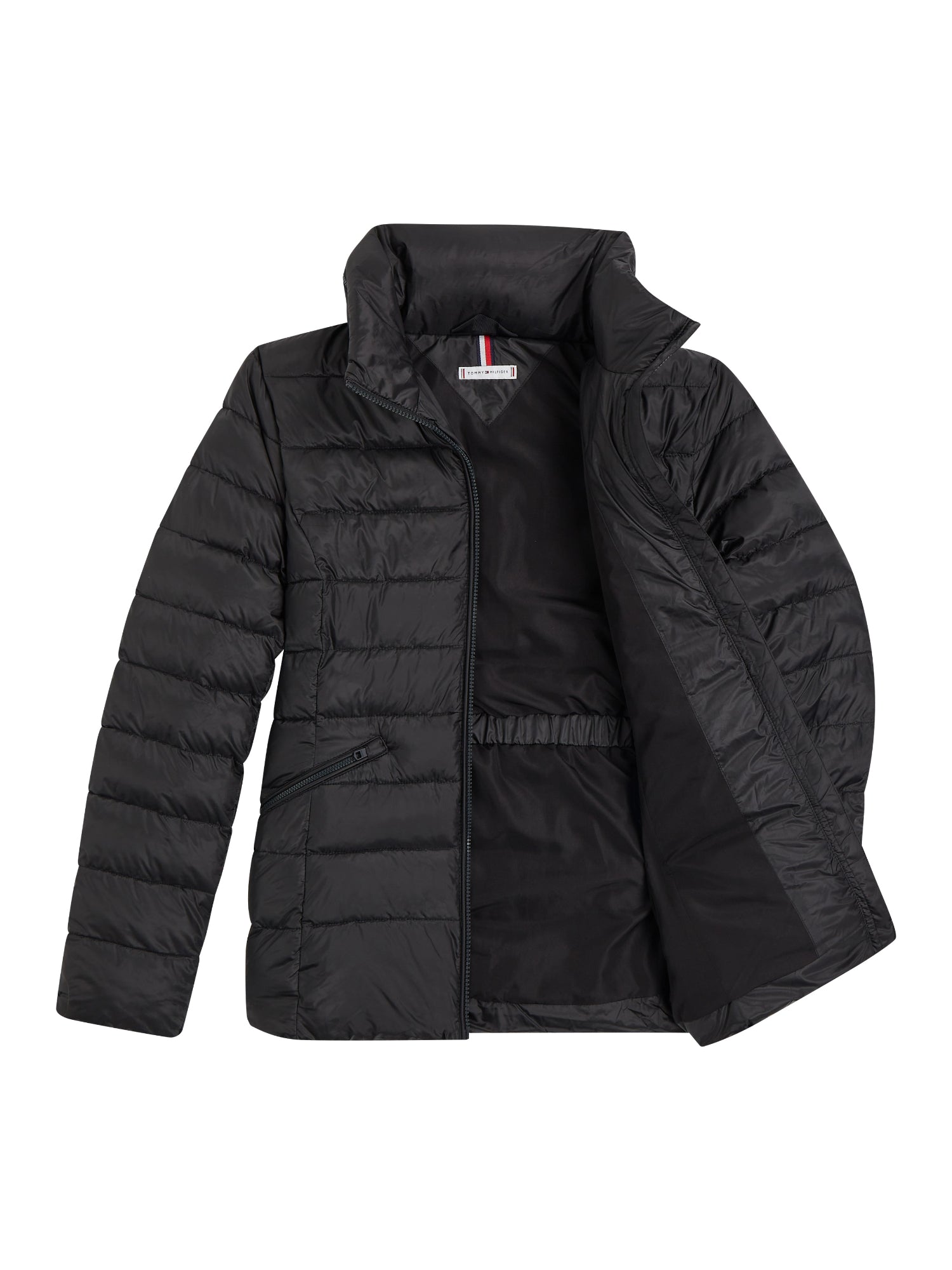 Piumini Nero Tommy Hilfiger