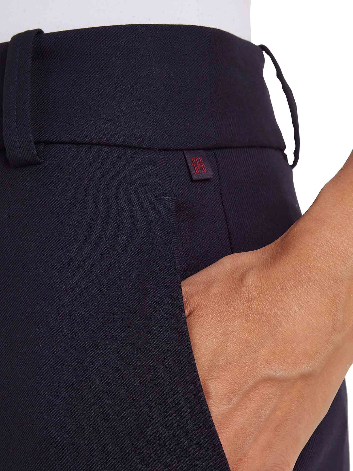 Pantaloni Blu Tommy Hilfiger