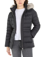 Piumini Nero Tommy Hilfiger