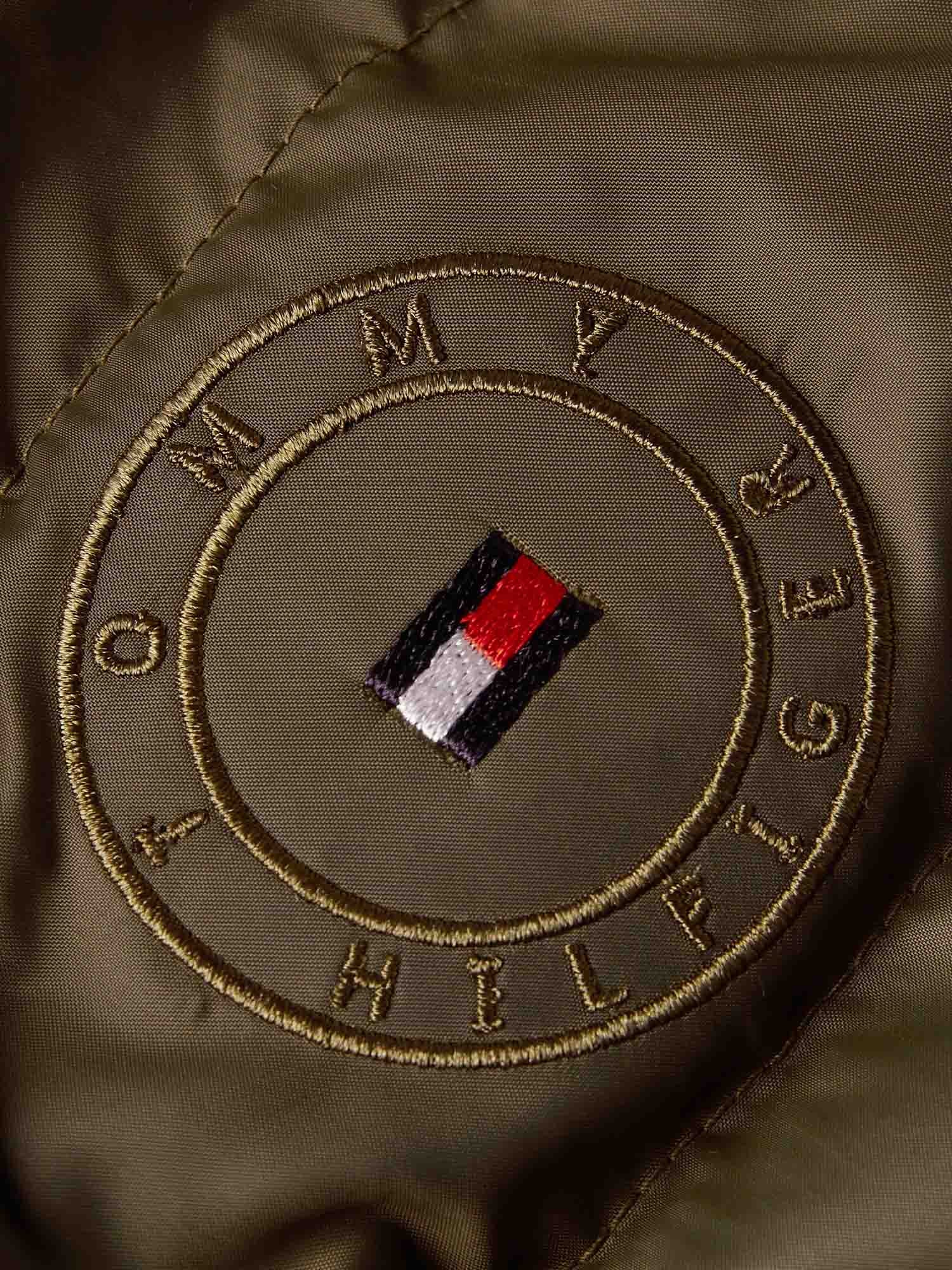 Piumini Verde Tommy Hilfiger