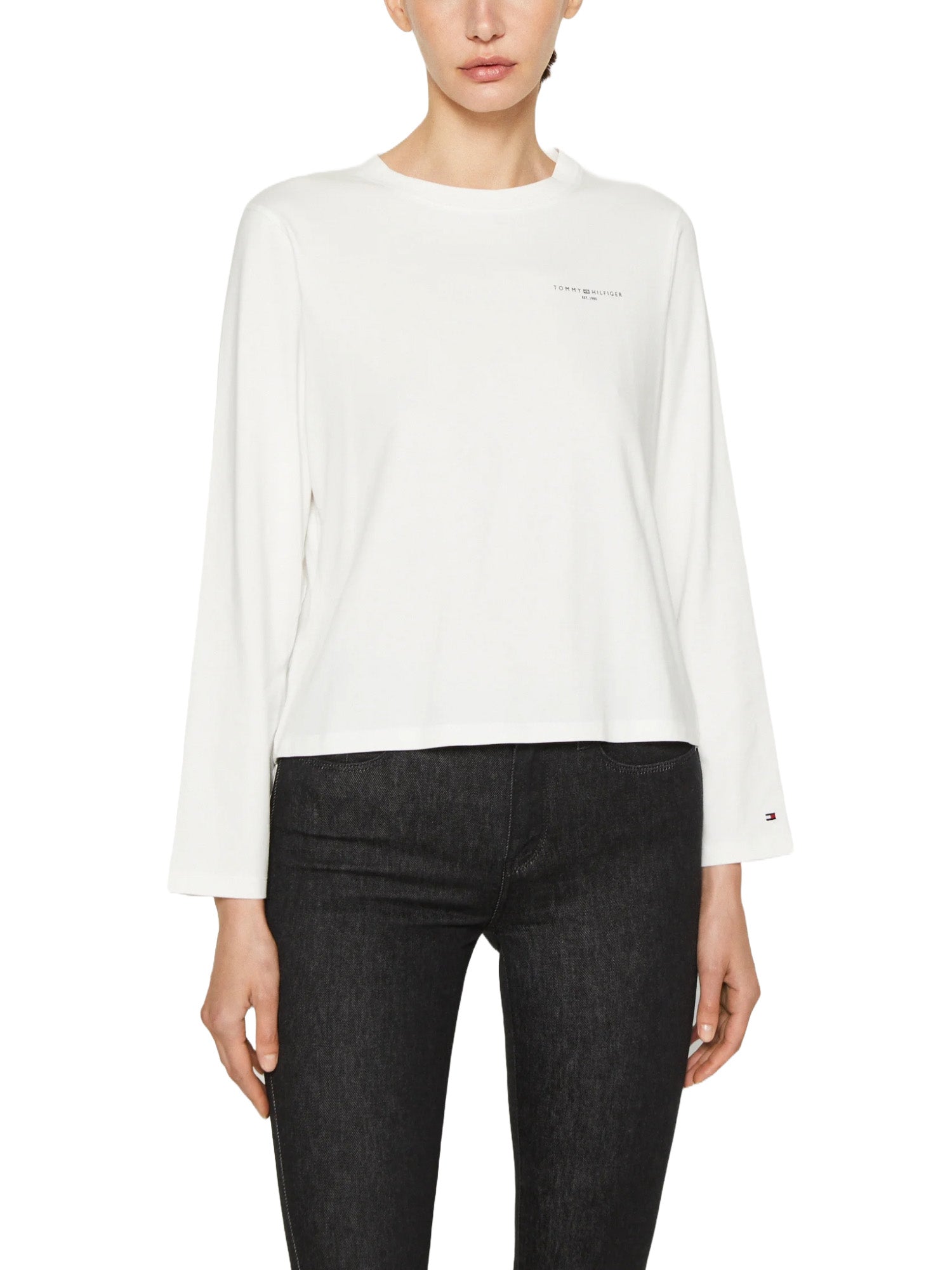 T-shirt Bianco Tommy Hilfiger