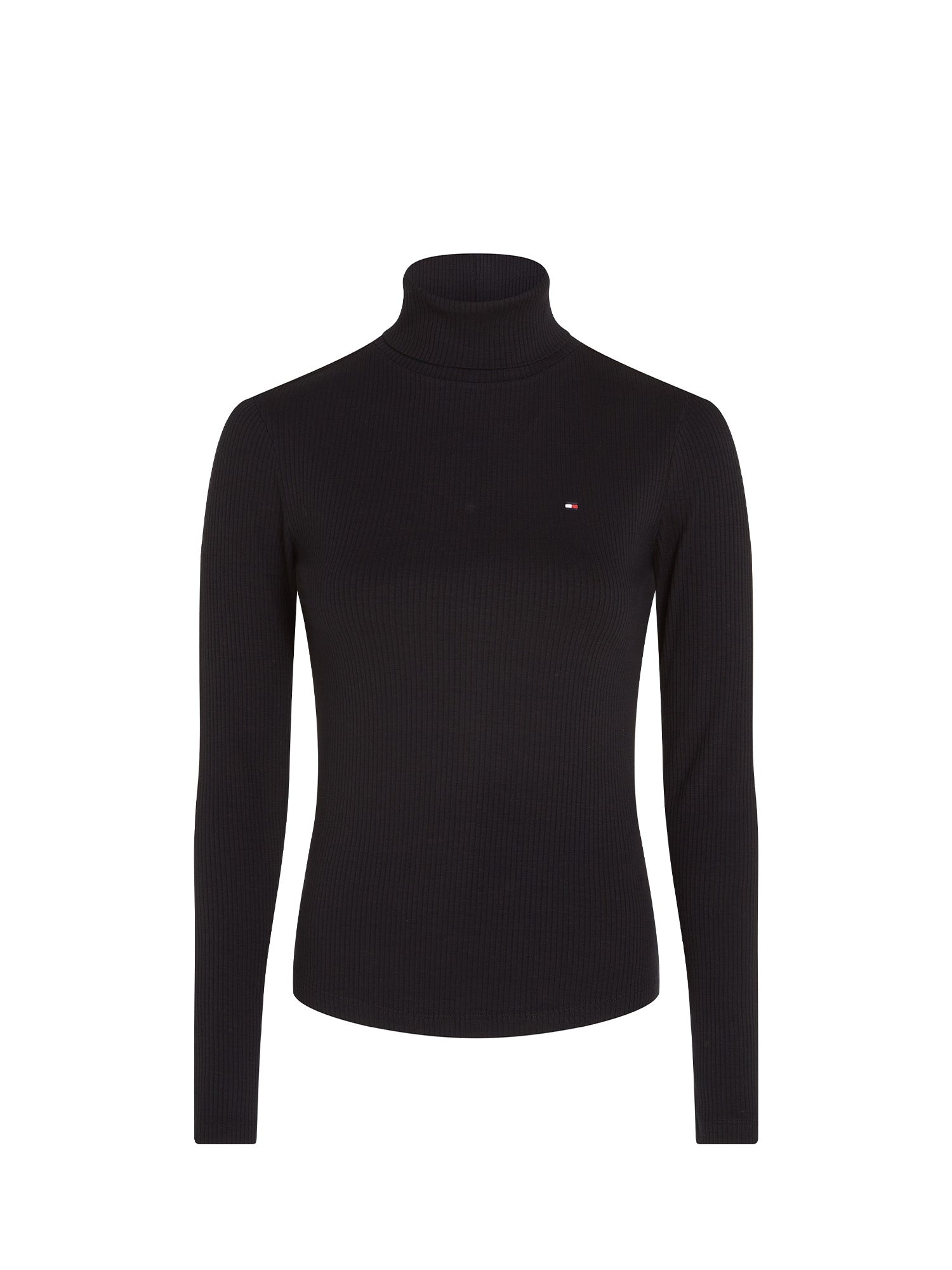Maglie a collo alto Nero Tommy Hilfiger