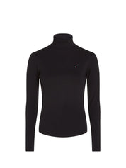 Maglie a collo alto Nero Tommy Hilfiger
