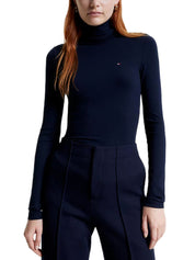 Maglie a collo alto Blu Tommy Hilfiger