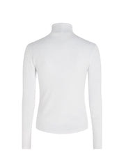Maglie a collo alto Bianco Tommy Hilfiger