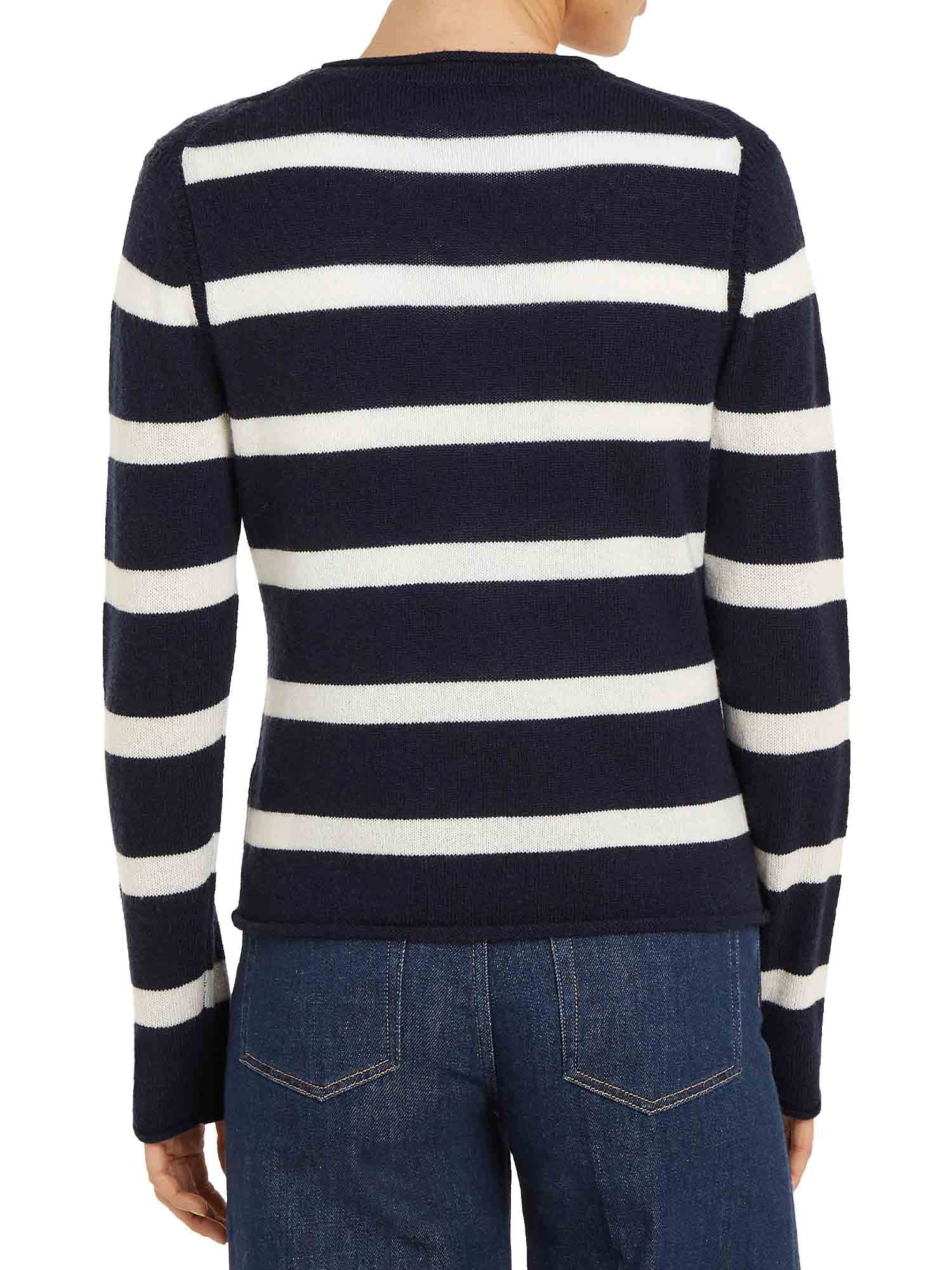 Cardigan Bianco Tommy Hilfiger