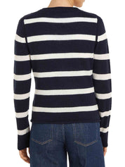 Cardigan Bianco Tommy Hilfiger