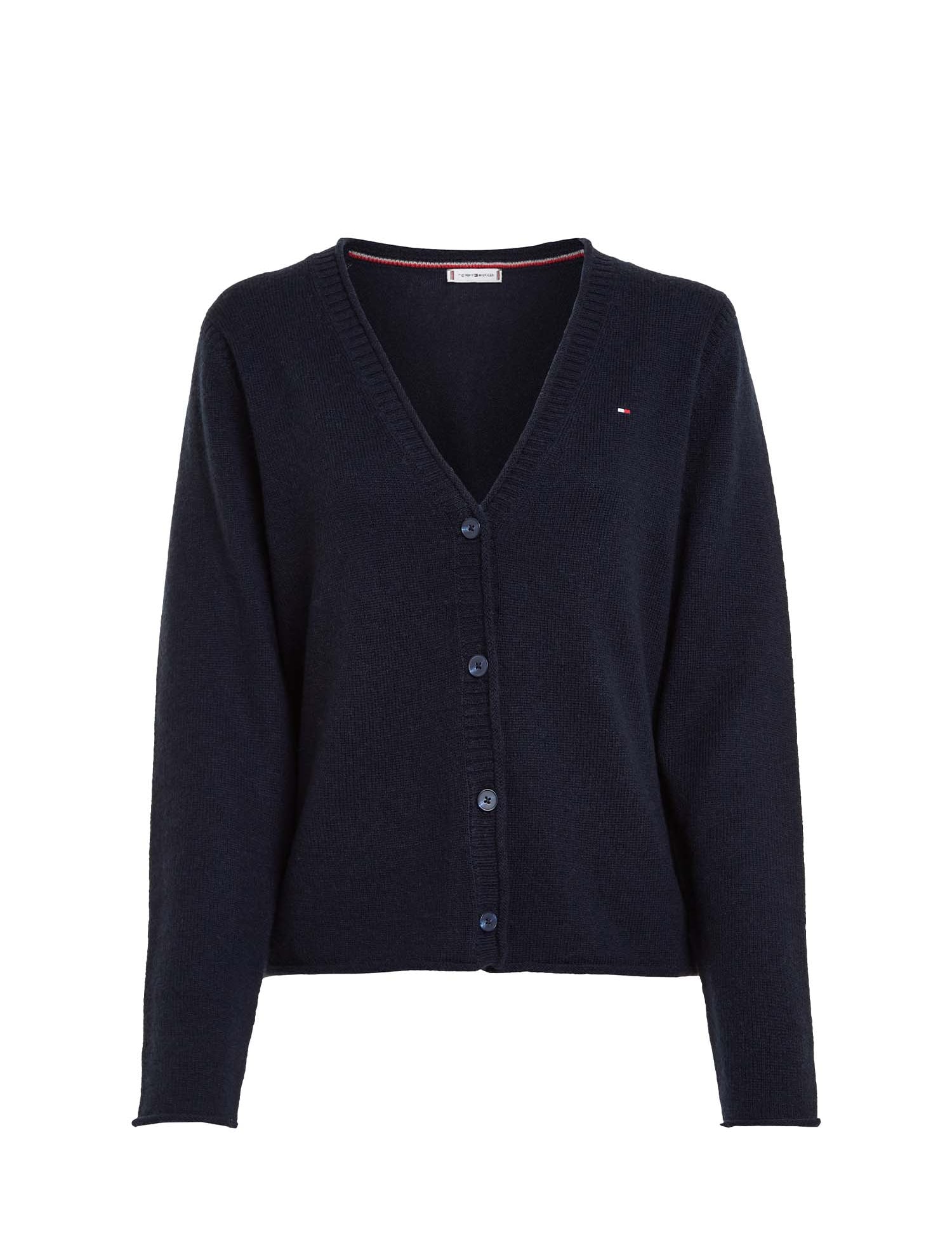 Cardigan Blu Tommy Hilfiger