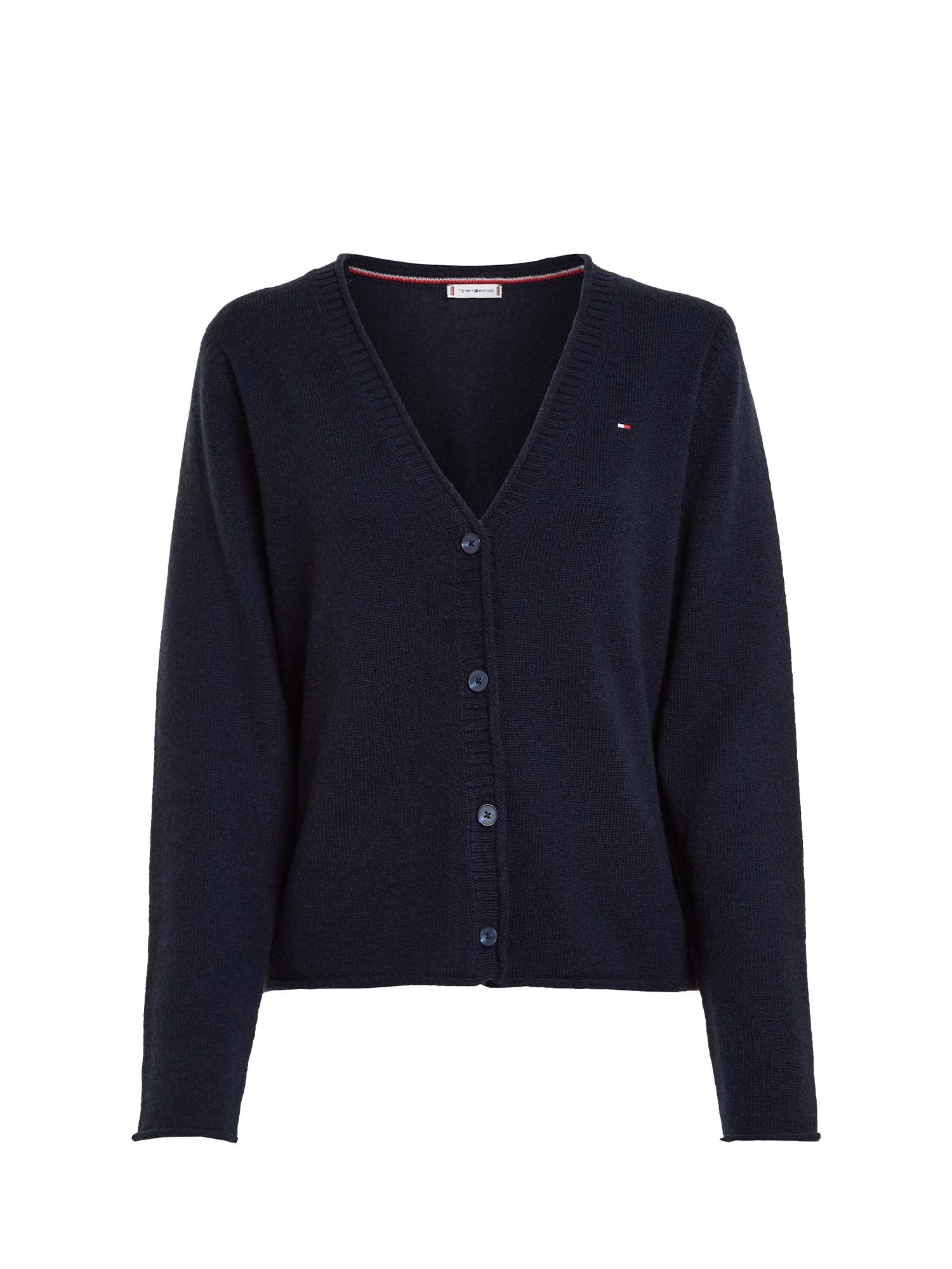 Cardigan Blu Tommy Hilfiger
