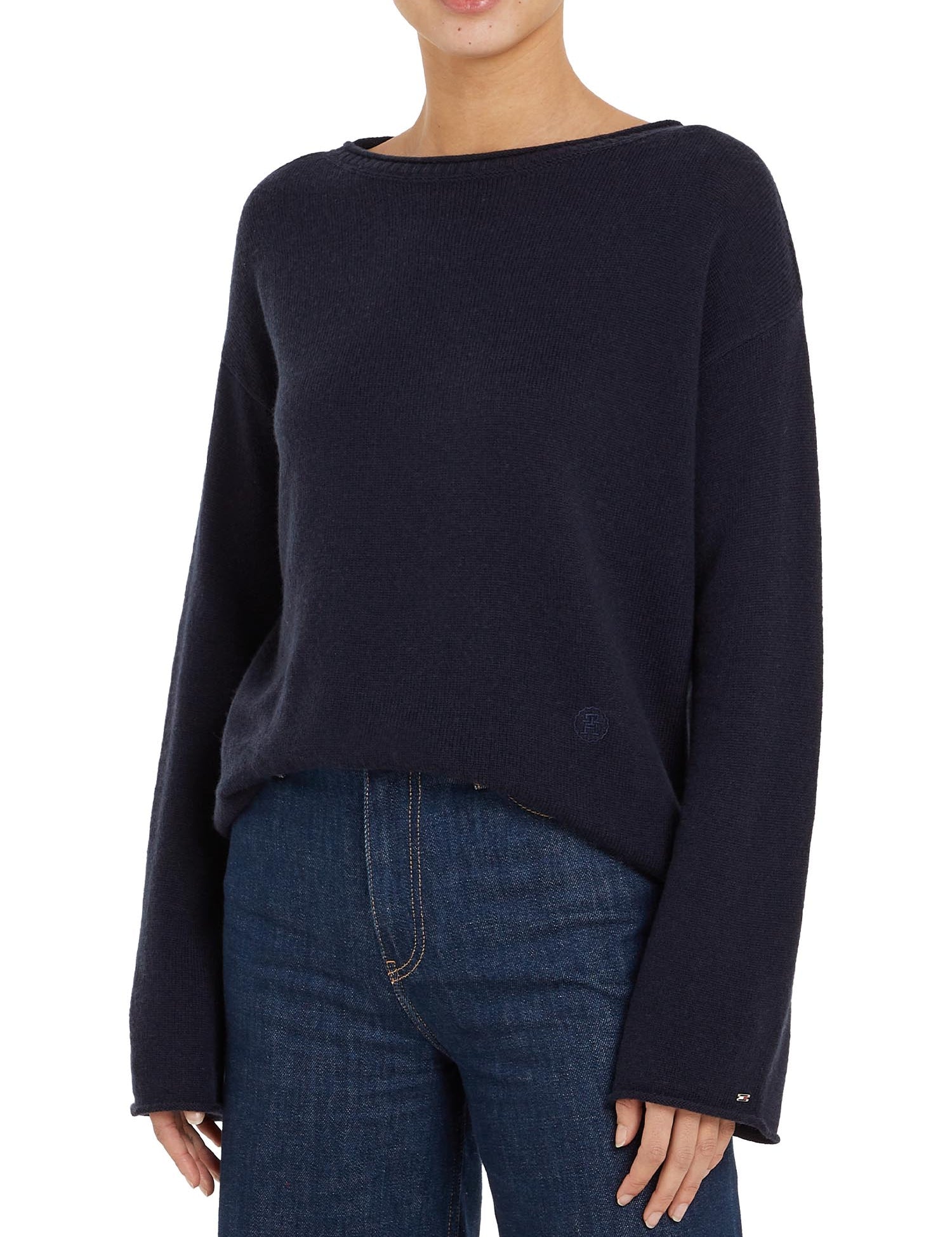 Maglioncini Blu Tommy Hilfiger