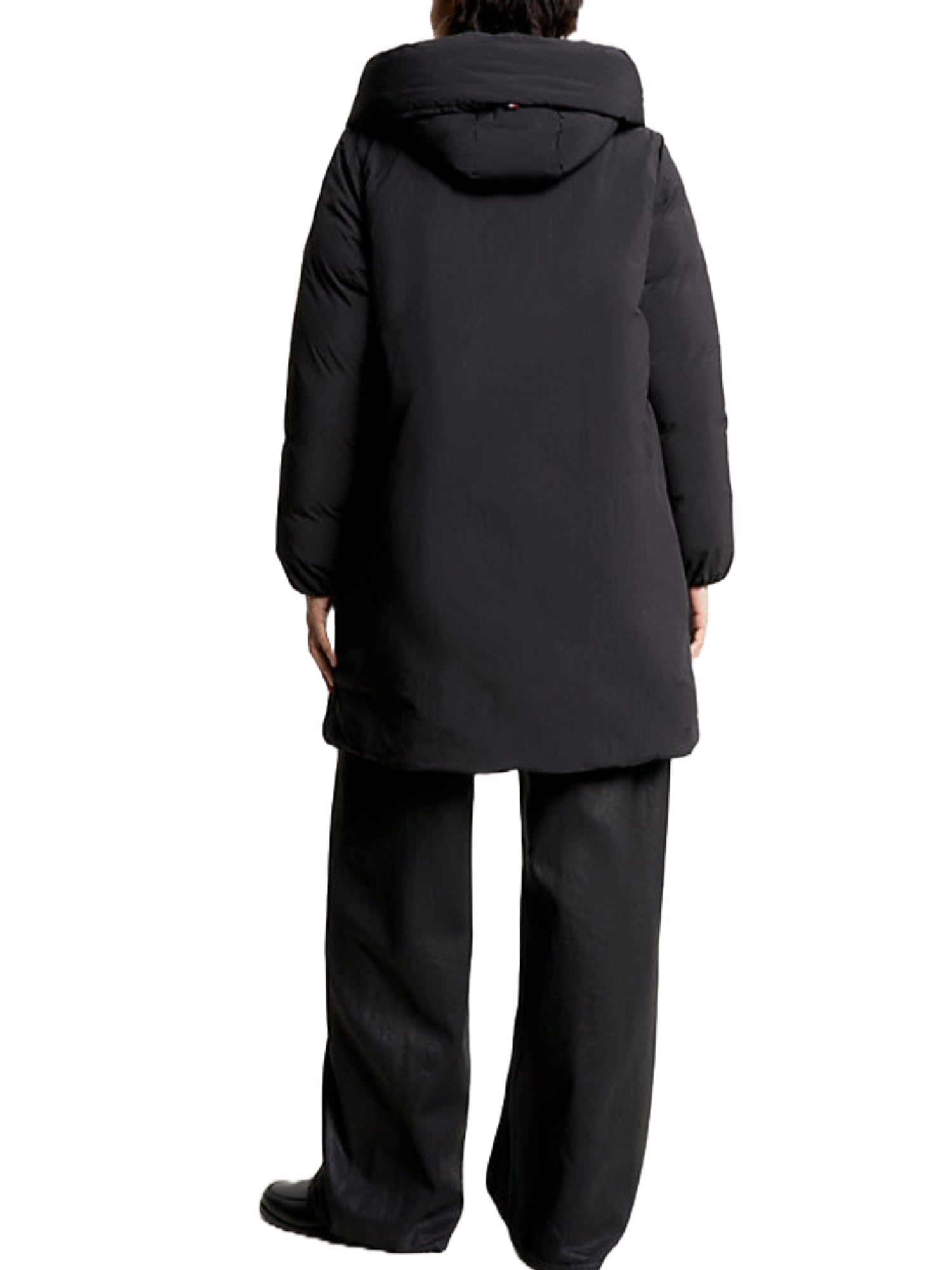 Piumini Nero Tommy Hilfiger