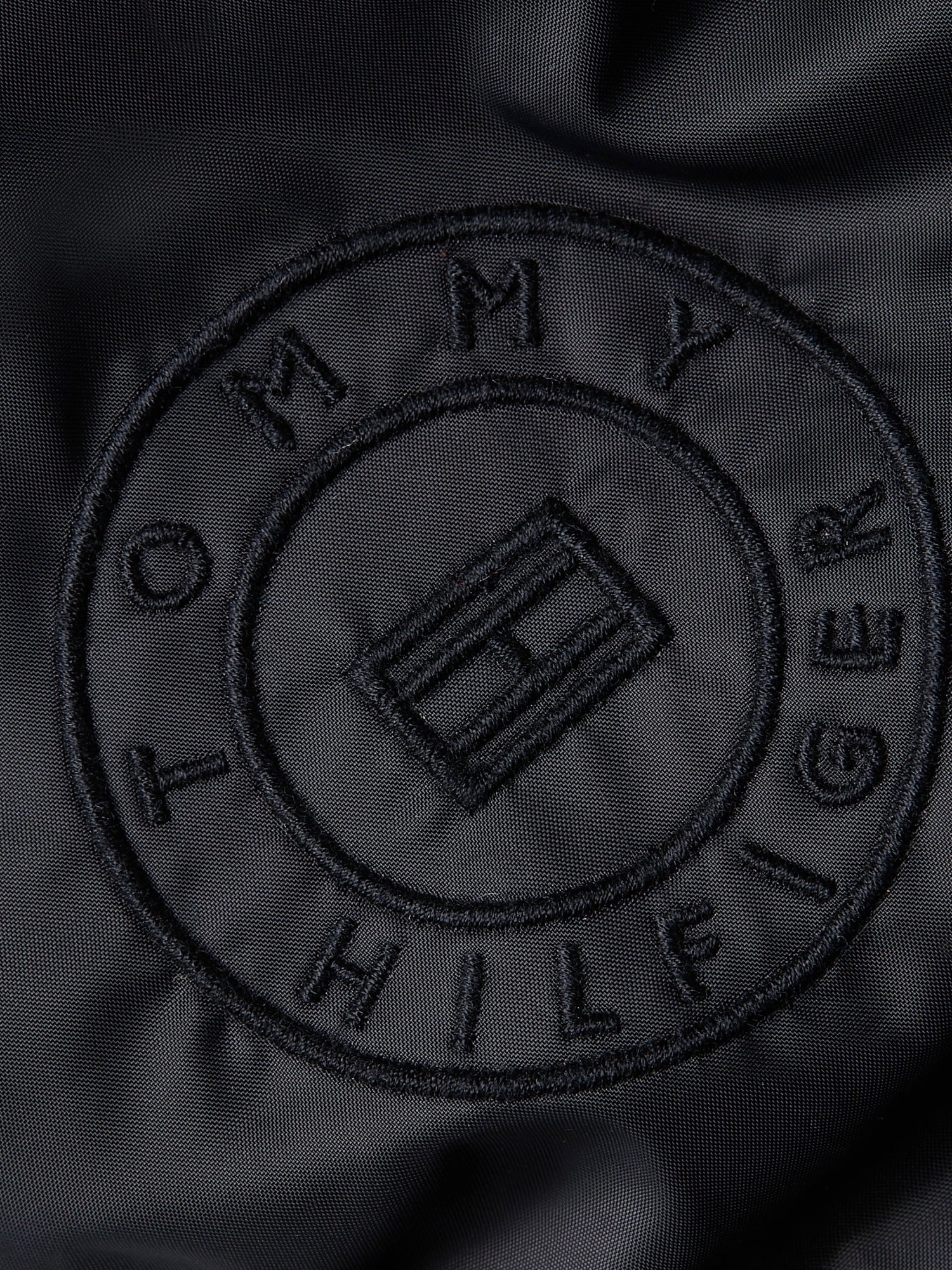 Piumini Nero Tommy Hilfiger