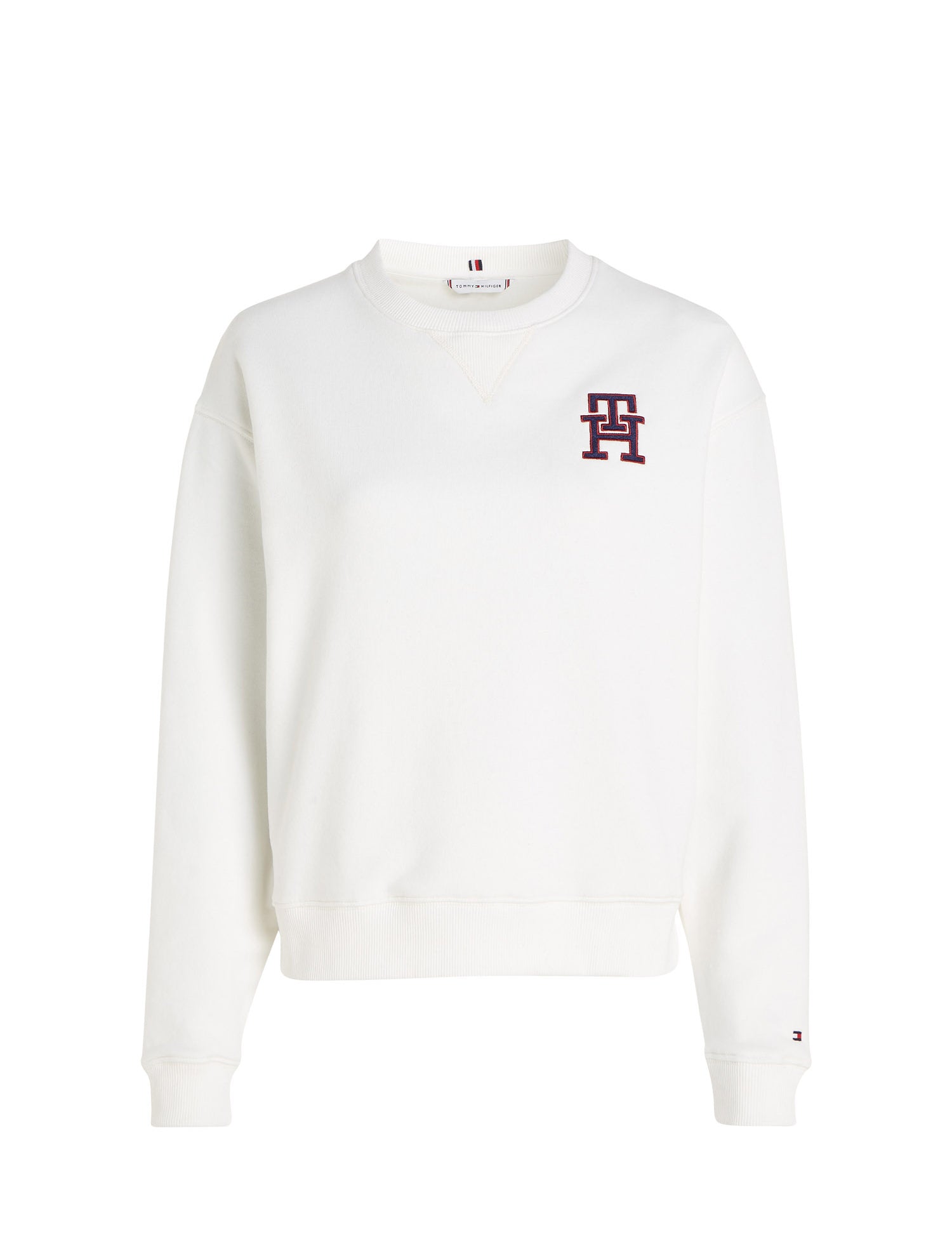 Felpe Bianco Tommy Hilfiger