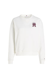 Felpe Bianco Tommy Hilfiger