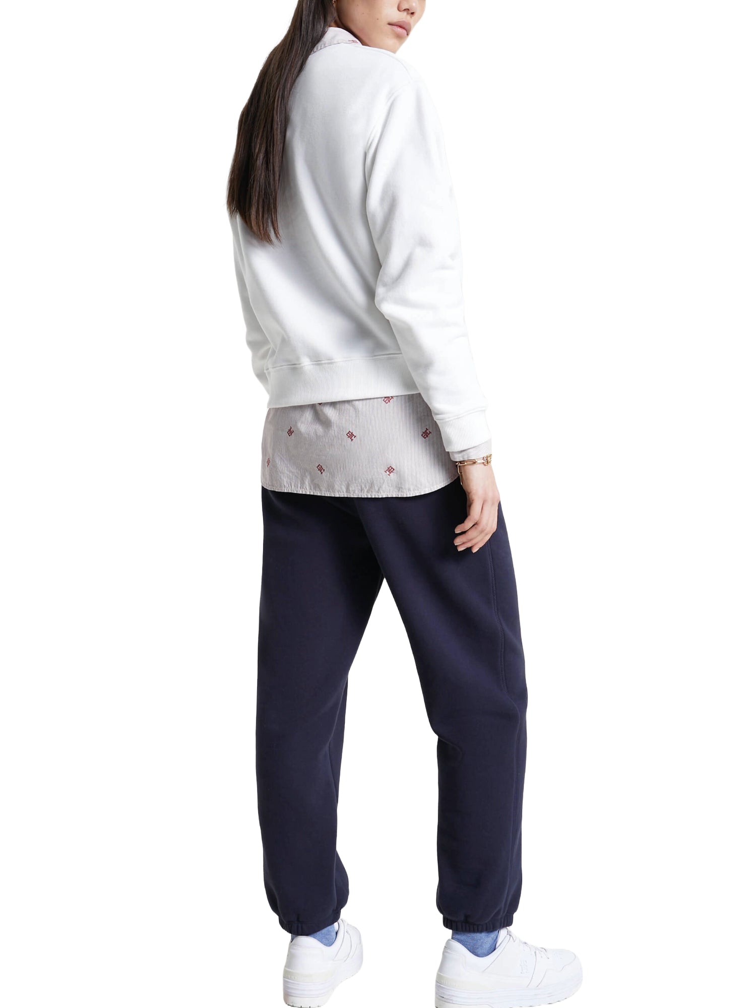 Felpe Bianco Tommy Hilfiger