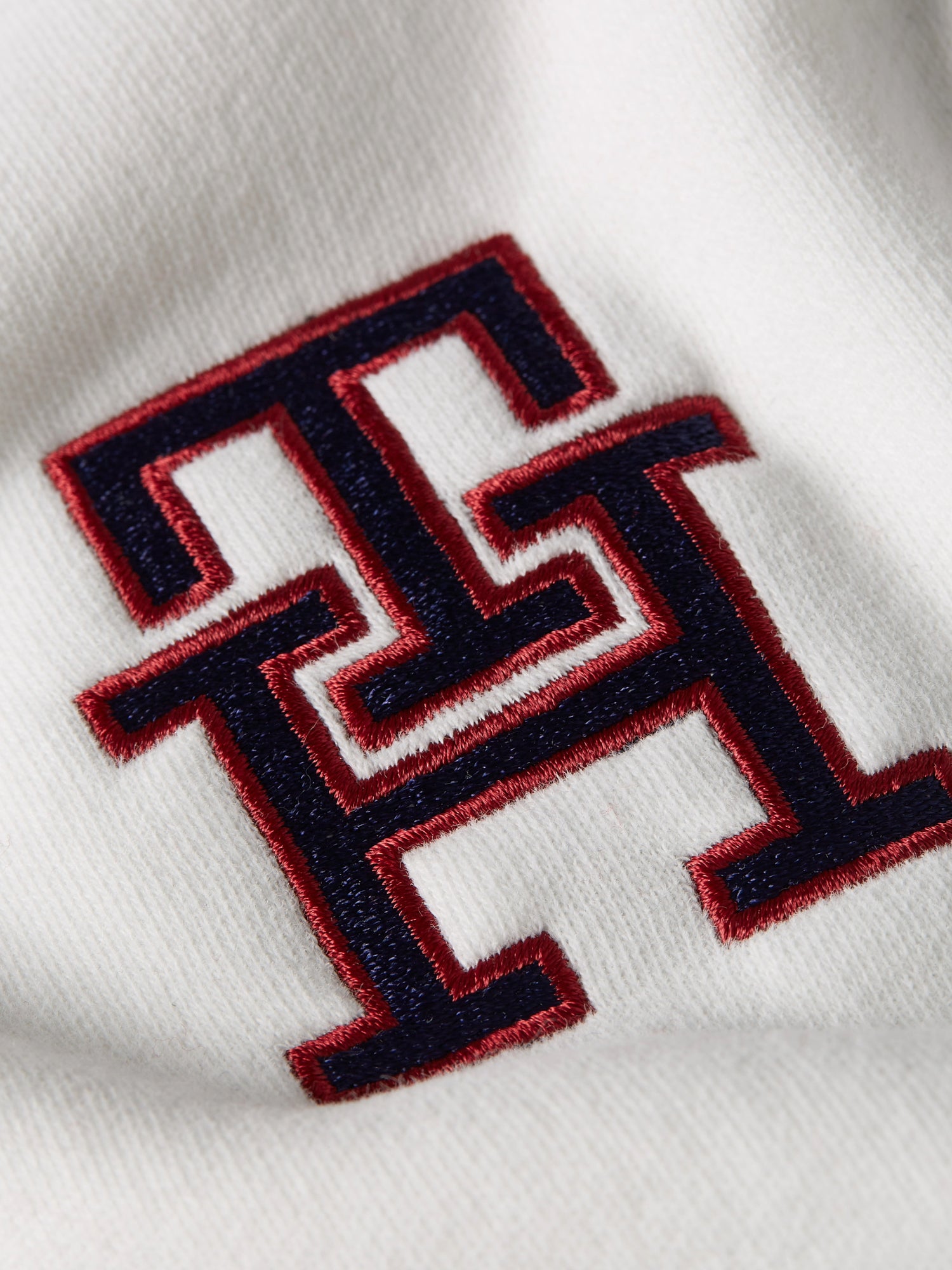 Felpe Bianco Tommy Hilfiger