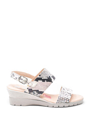 Sandali zeppa Grigio Callaghan