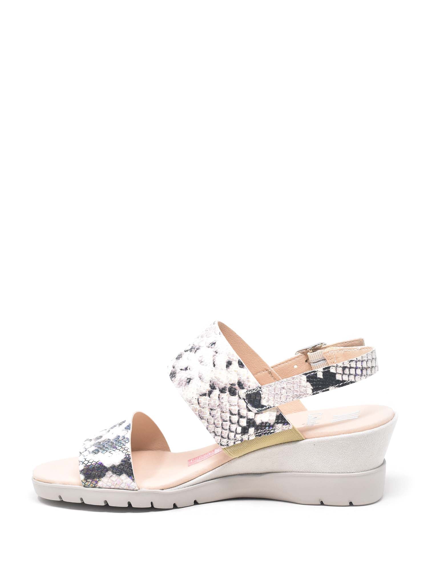 Sandali zeppa Grigio Callaghan