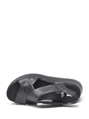 Sandali zeppa Nero Callaghan