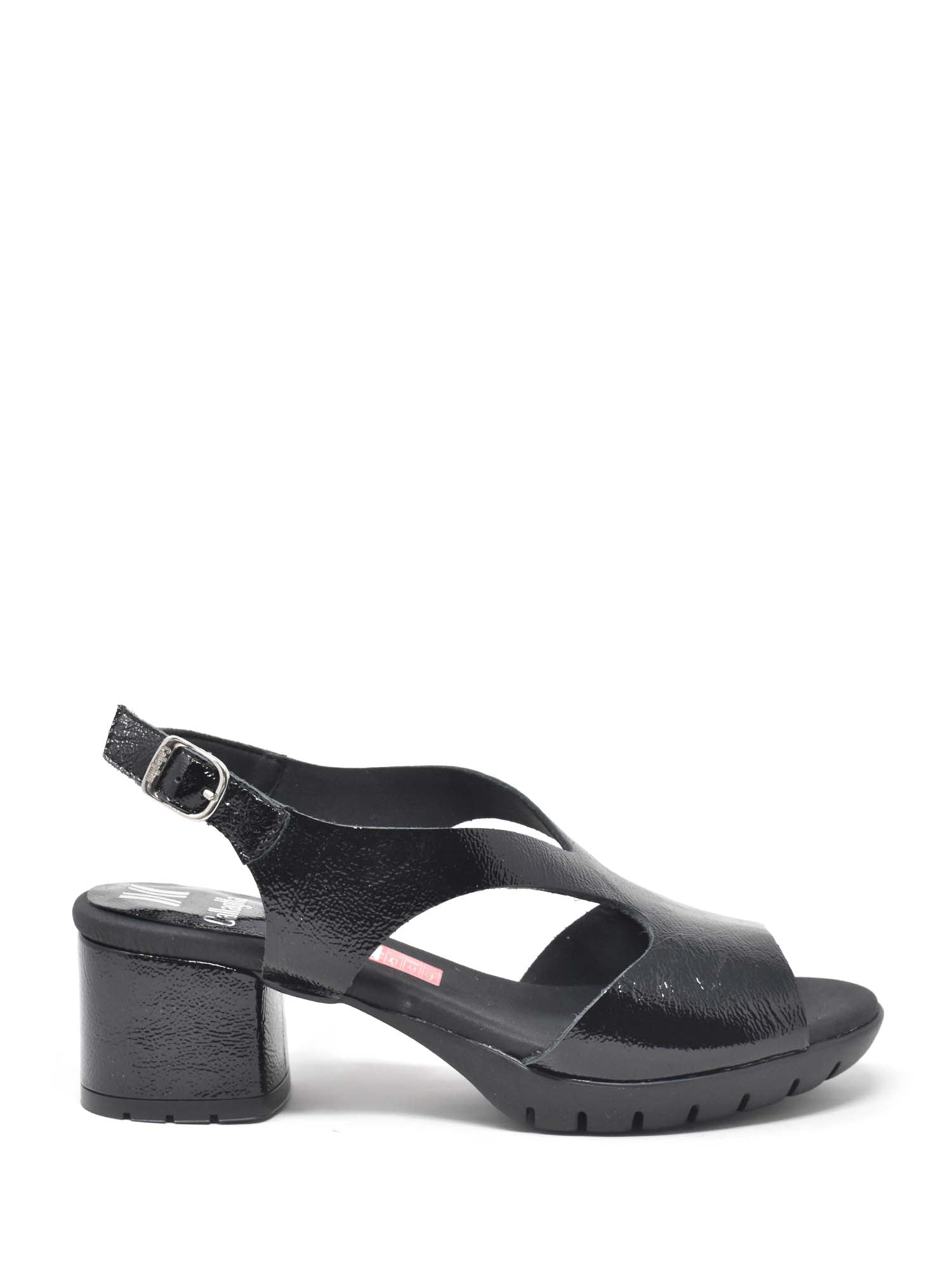 Sandali tacco Nero Callaghan