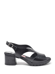 Sandali tacco Nero Callaghan