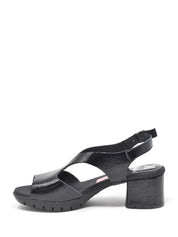 Sandali tacco Nero Callaghan