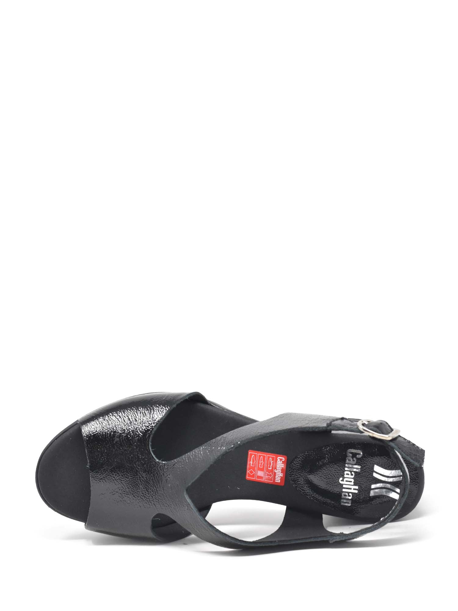 Sandali tacco Nero Callaghan