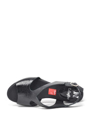 Sandali tacco Nero Callaghan