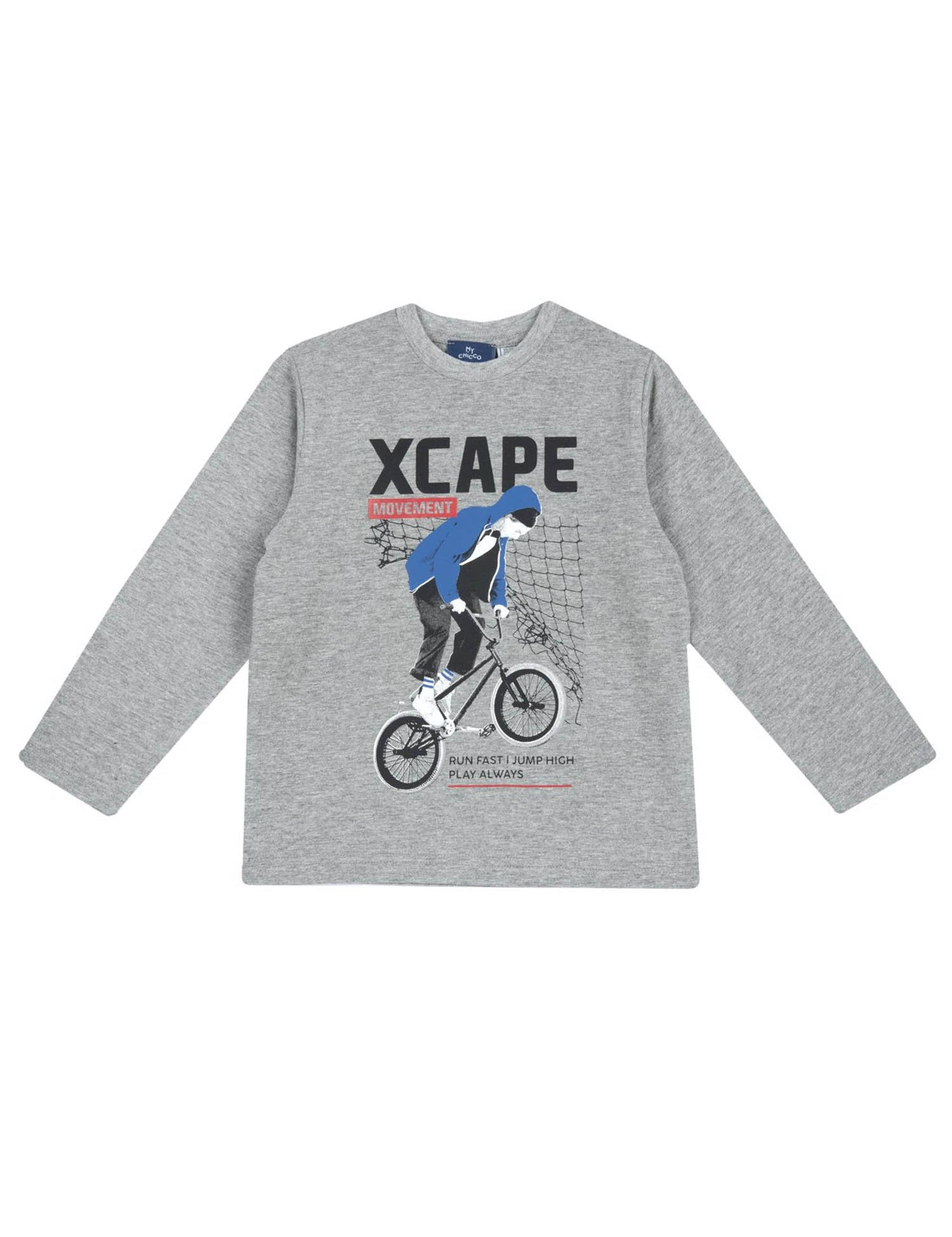 T-shirt Grigio Chicco