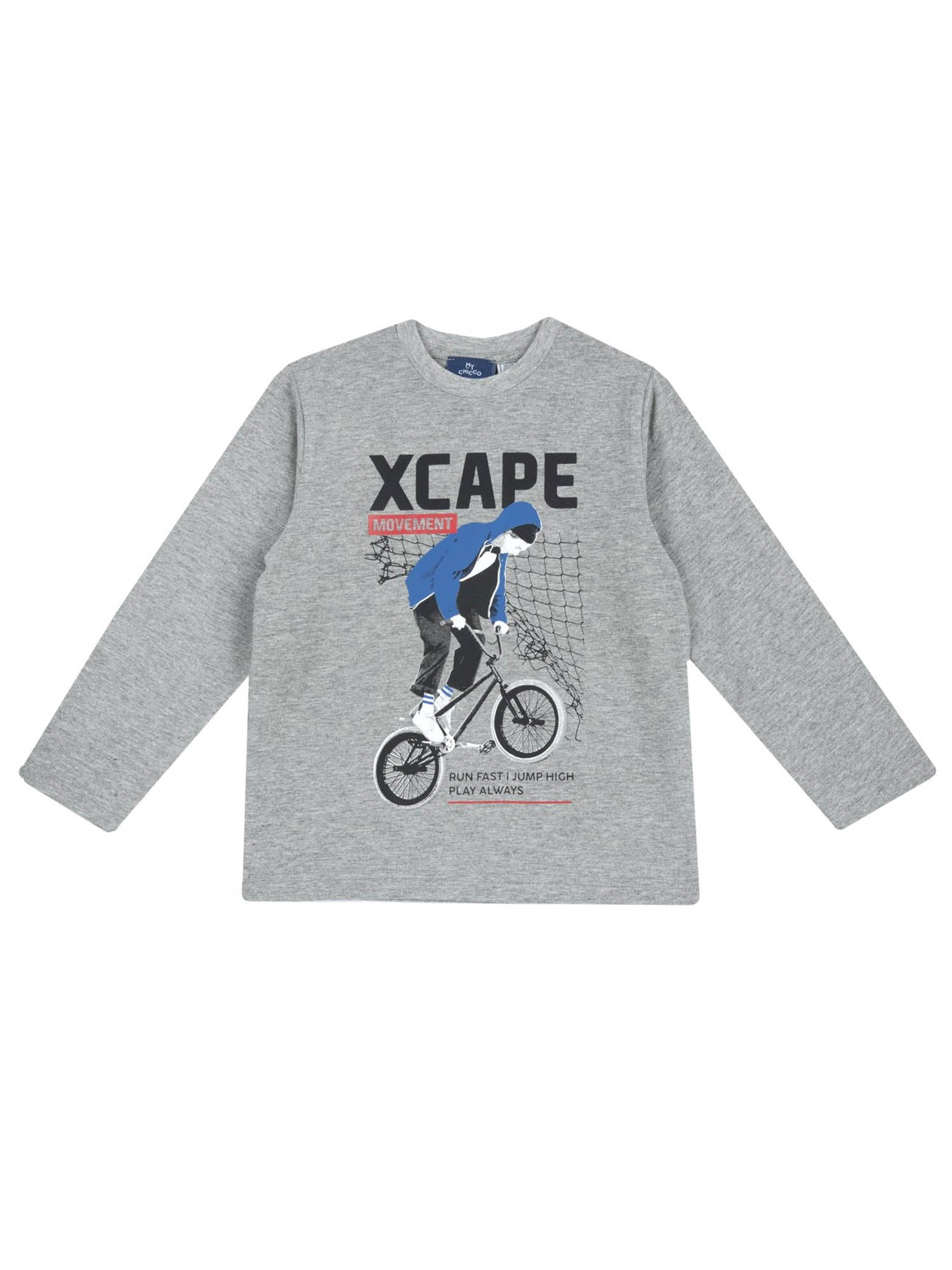 T-shirt Grigio Chicco