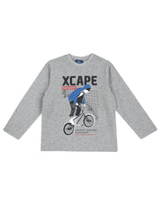 T-shirt Grigio Chicco