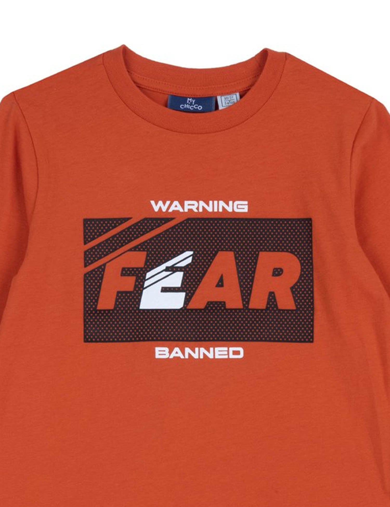 T-shirt Arancio Chicco