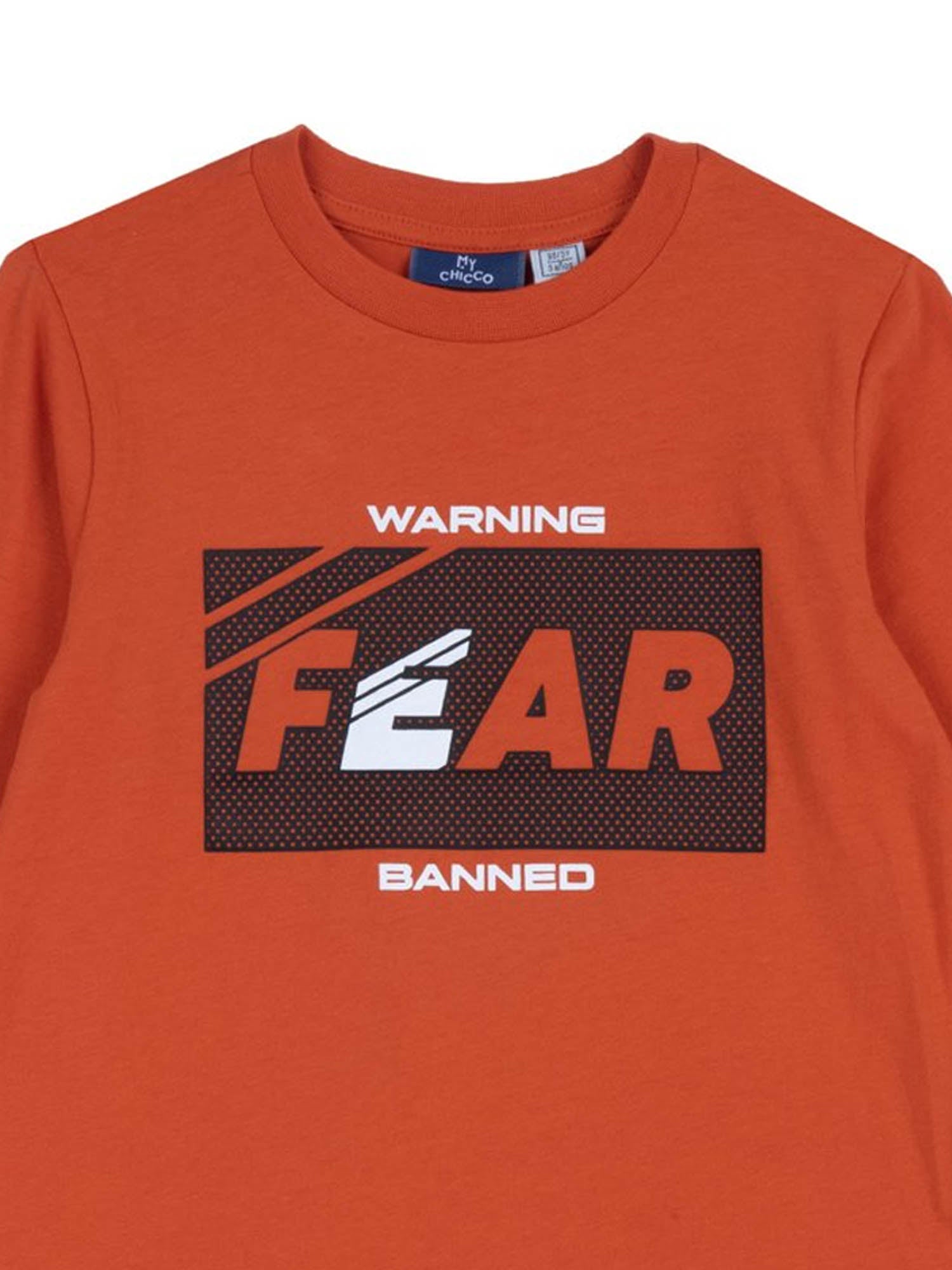 T-shirt Arancio Chicco