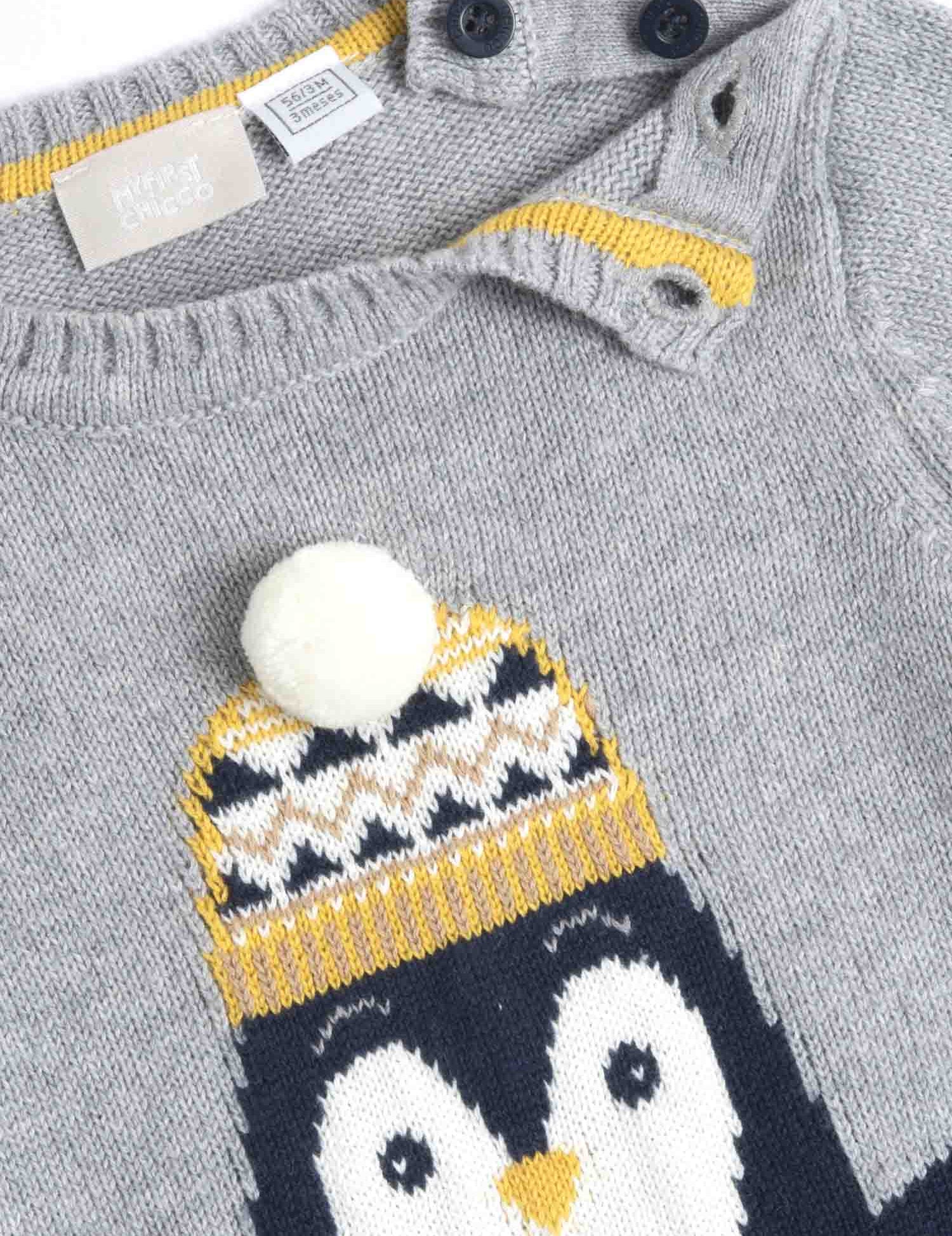Maglioncini Grigio Chicco