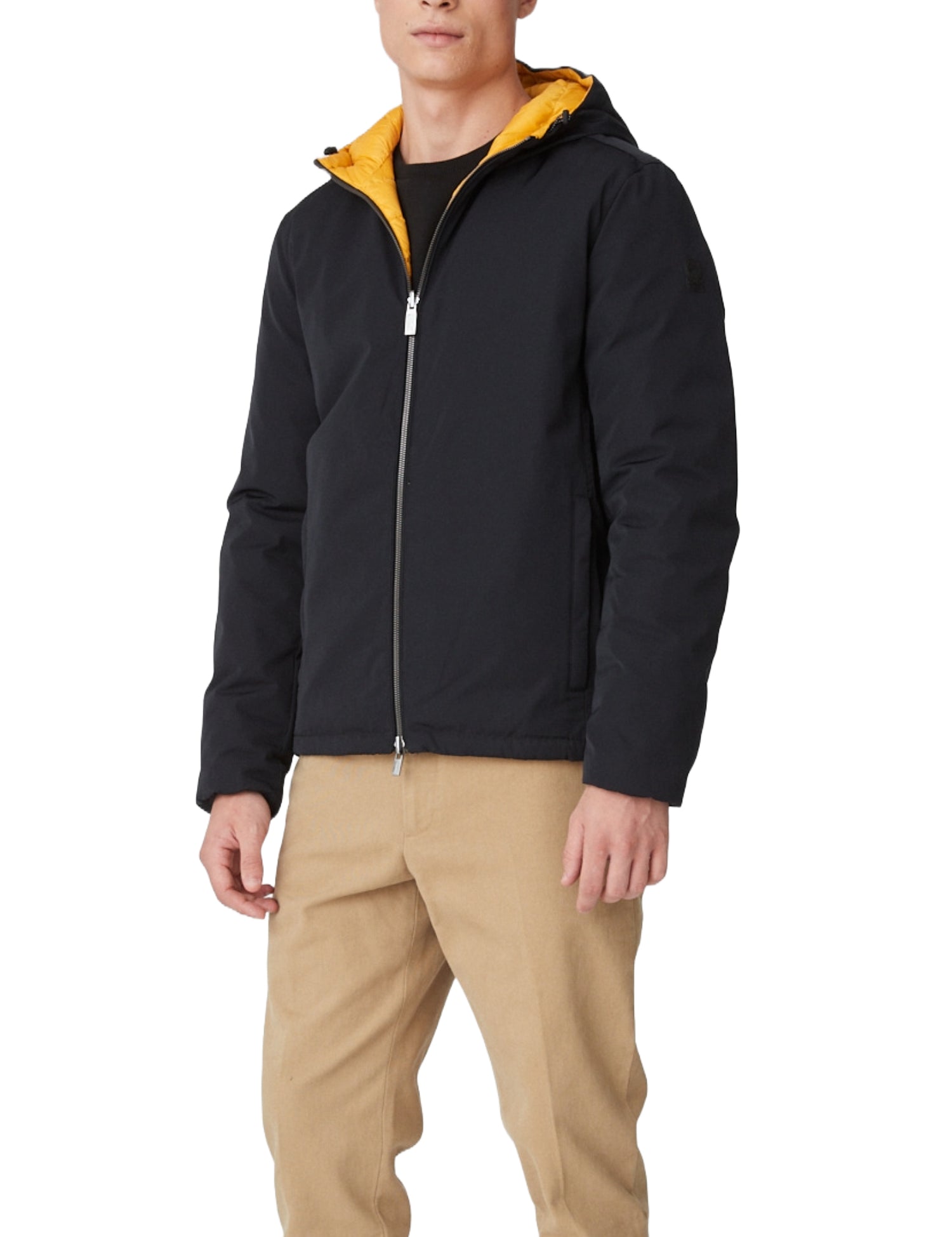 Piumini Nero Giallo Ciesse Piumini