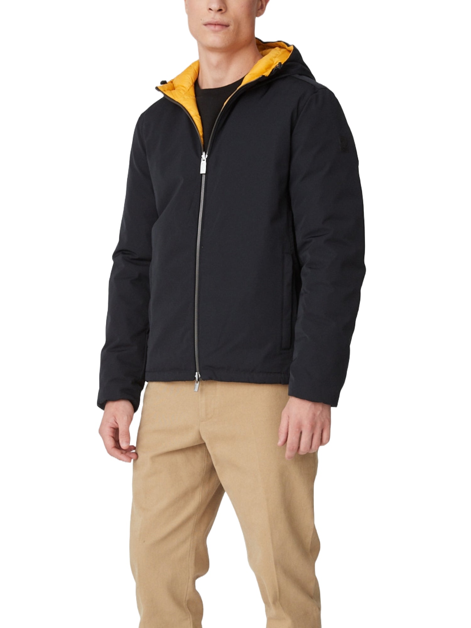 Piumini Nero Giallo Ciesse Piumini