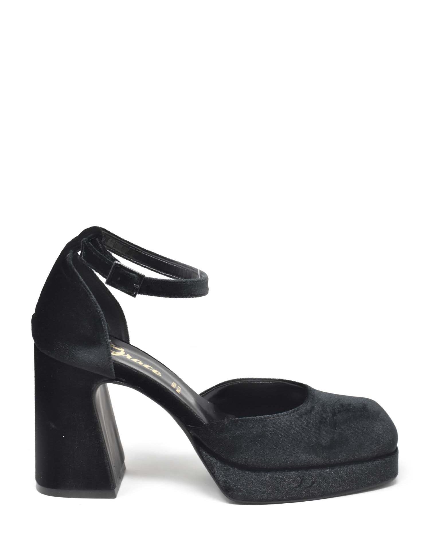 Sandali tacco Nero Grace Shoes