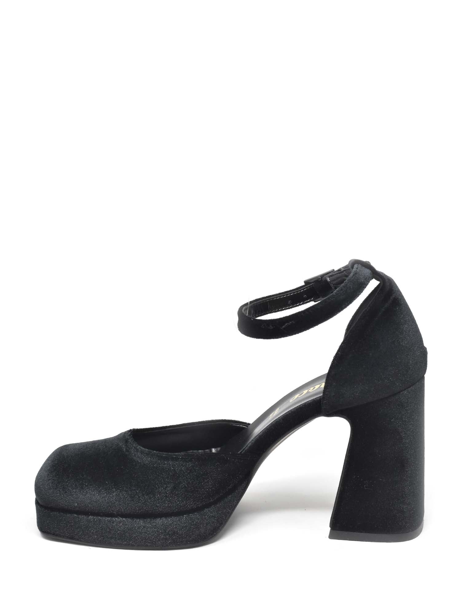 Sandali tacco Nero Grace Shoes