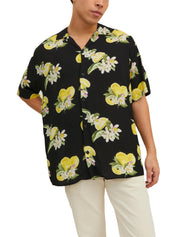 Camicie Nero Giallo Jack&jones