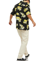 Camicie Nero Giallo Jack&jones