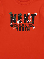 T-shirt Arancio Melby