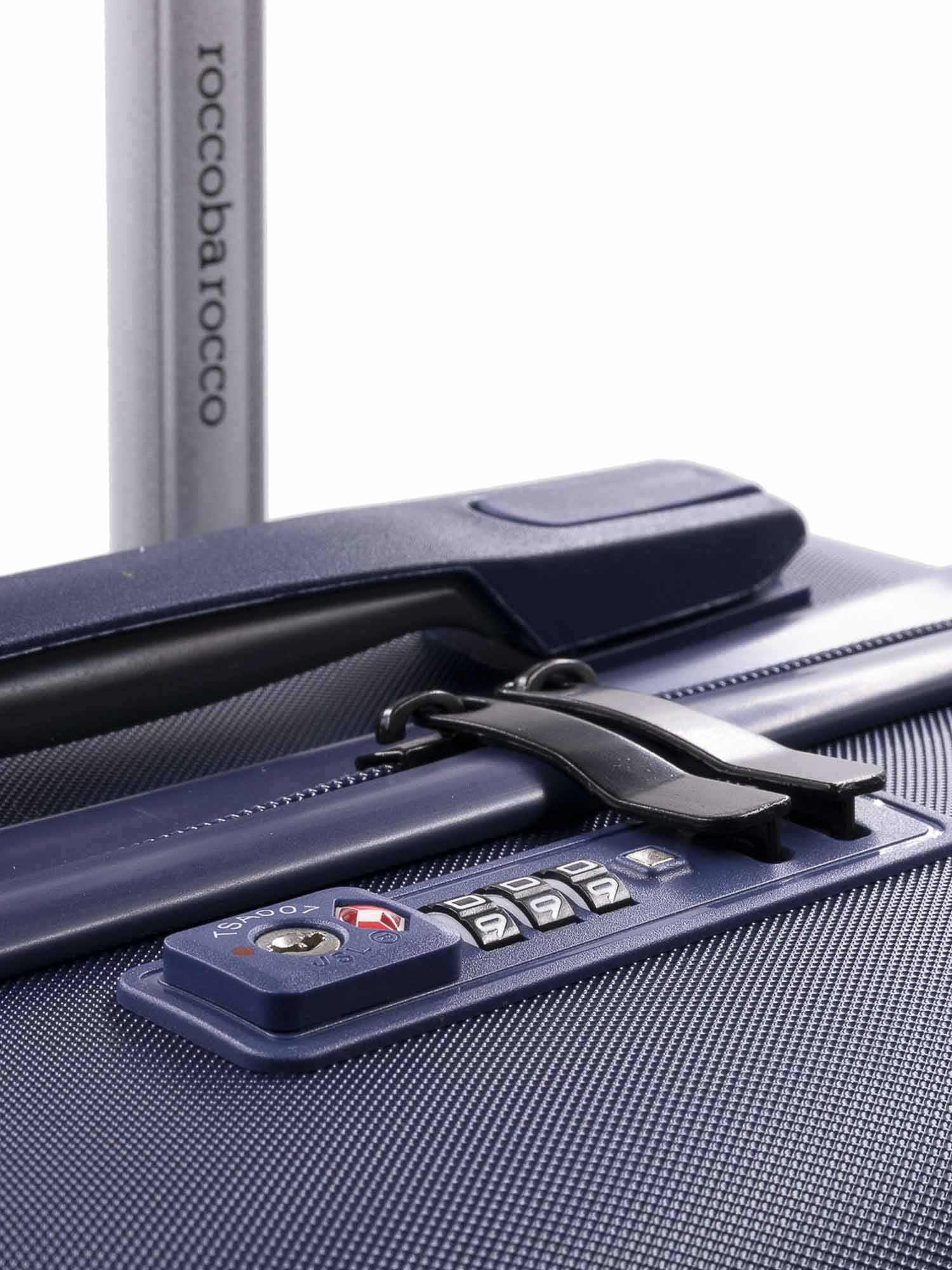 Trolley medio Blu Roccobarocco