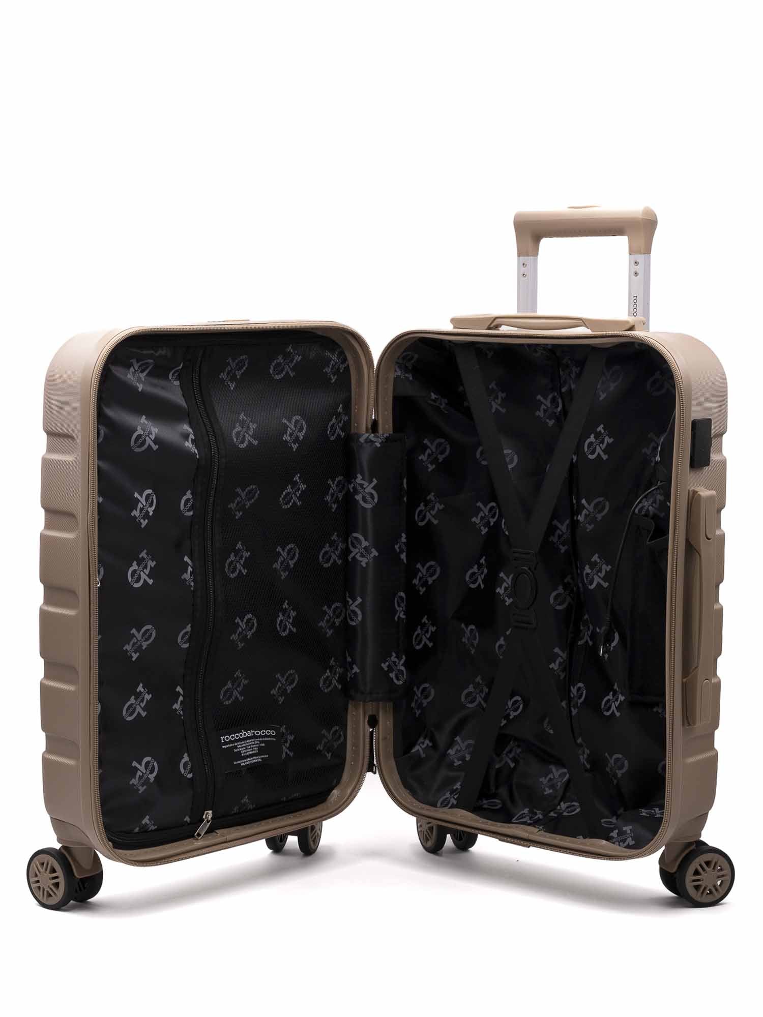 Trolley cabina Beige Roccobarocco